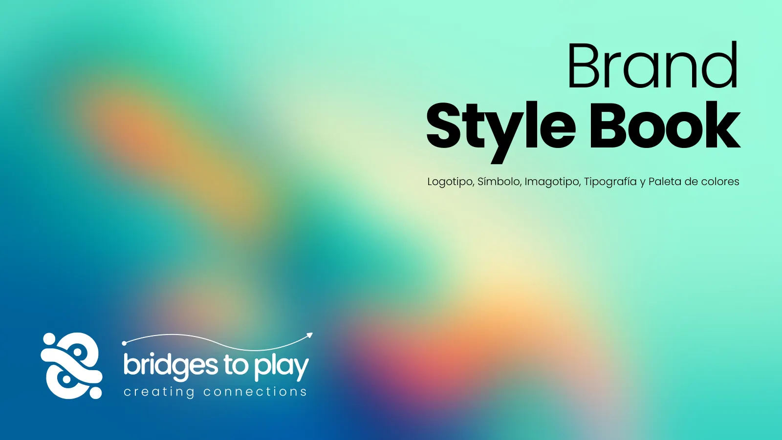 Portada del manual de marca de Bridges To Play