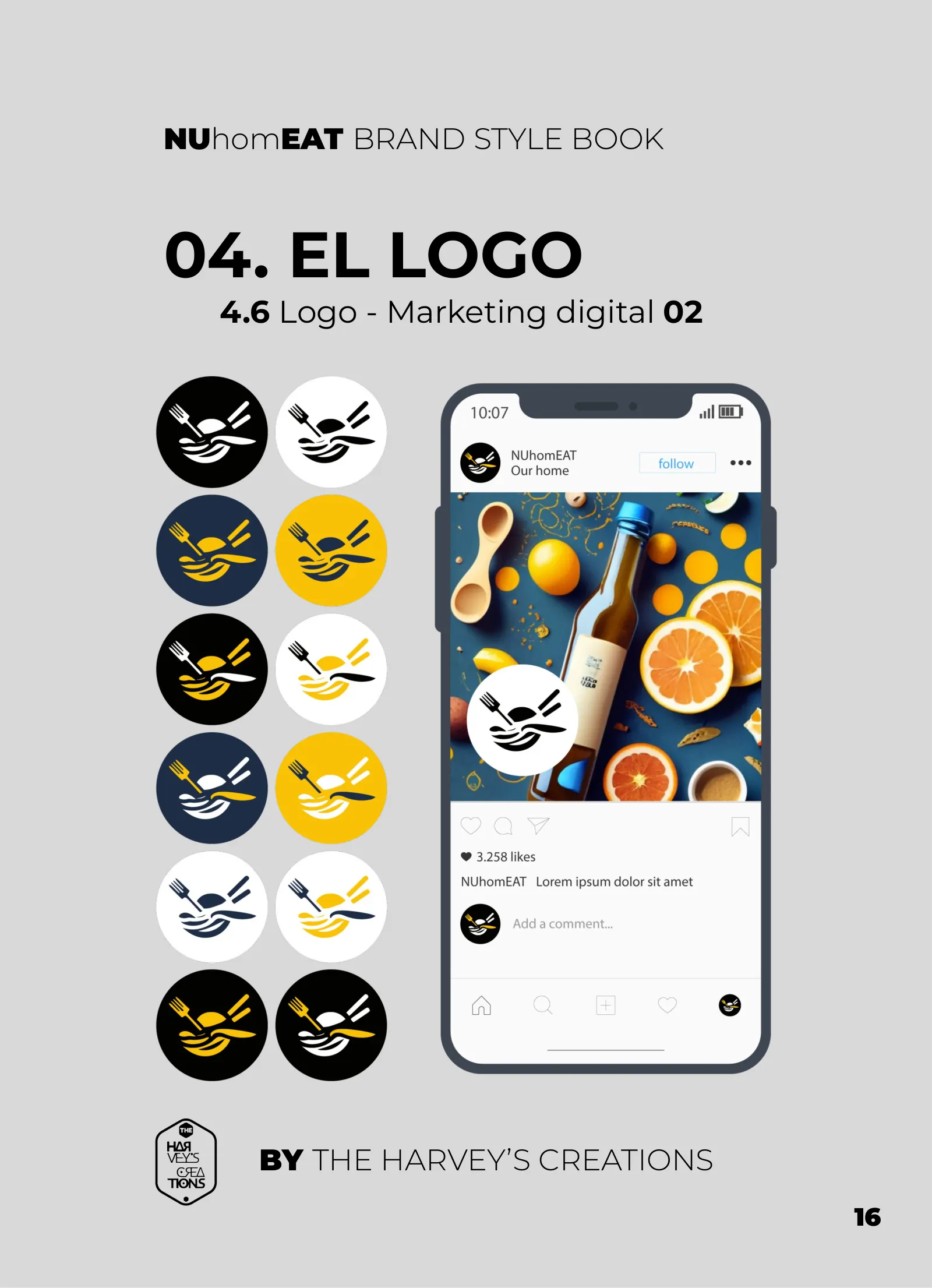 El logo en redes sociales