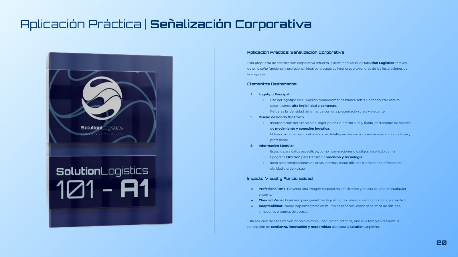 La señalización