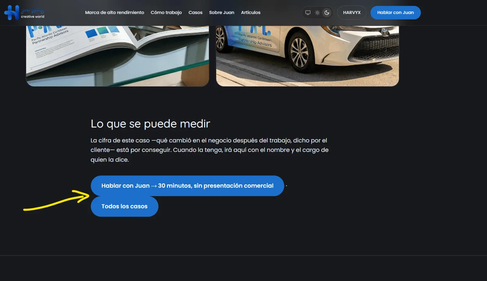 La web de Solution Logistics hoy